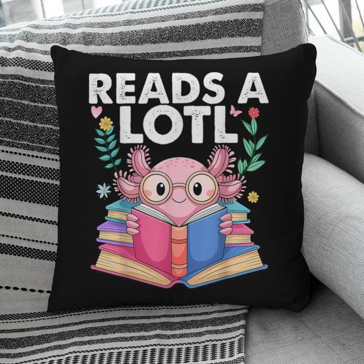 Axolotl Books Readsalotl Reading Bookworm Boys Girls Pillowcase