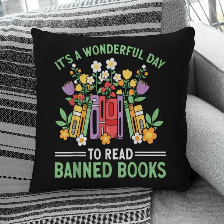 Banned Books Week Librarian Reading Pillowcase