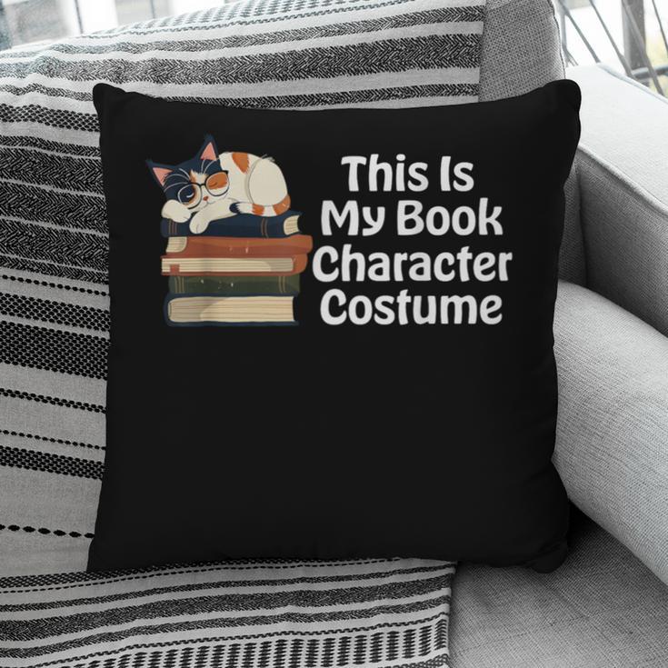 This Is My Book Character Costume Cat Men Women Kids Reading Pillowcase