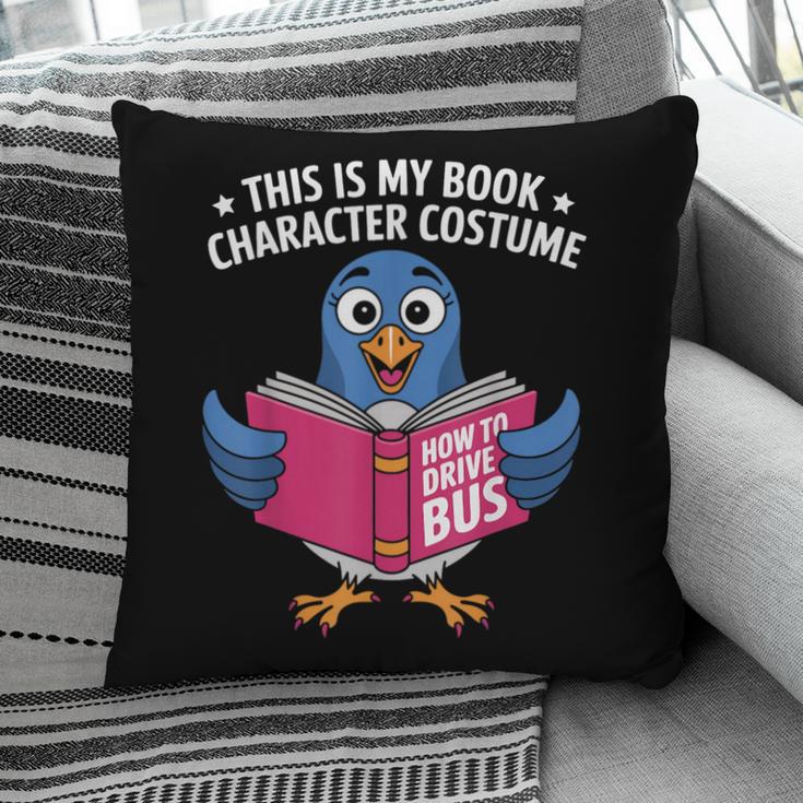 This Is My Book Character Costume Cute Pigeon Kids Reading Pillowcase