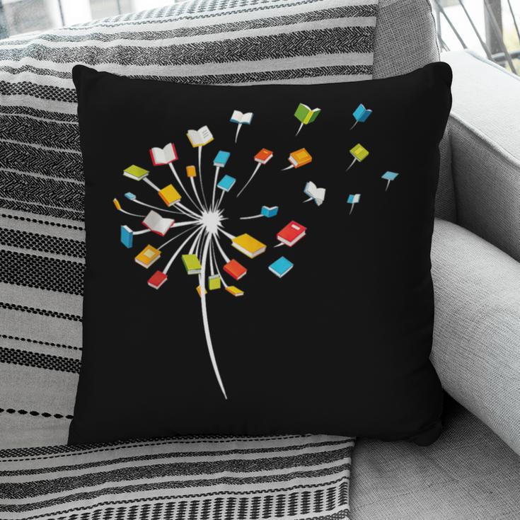 Book Dandelion Reading Lover Bookworm Bookish Librarian Read Pillowcase