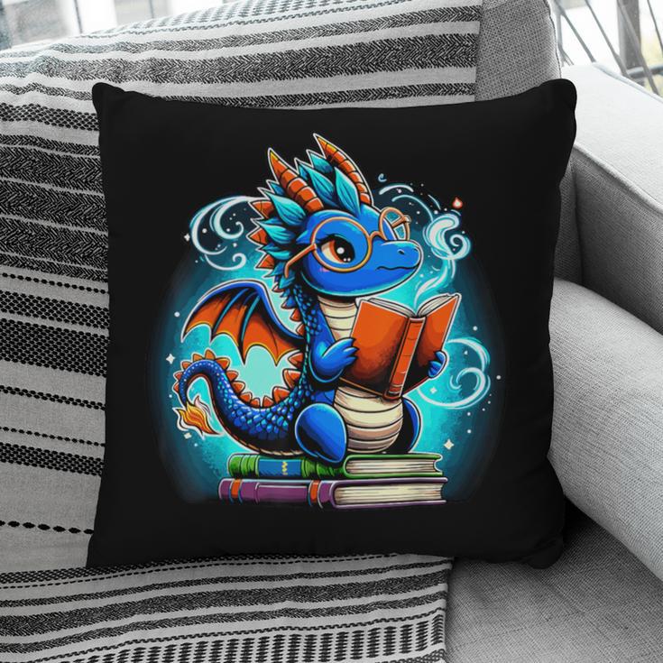 Book Dragon Reading Lover Pillowcase