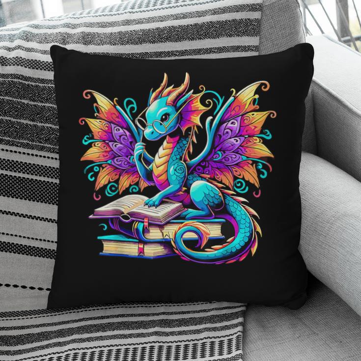Book Dragon Reading Pillowcase