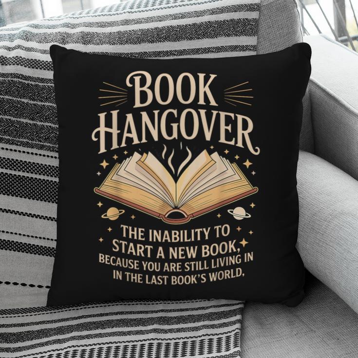 Book Hangover Literature Book Reading Books Reader Pillowcase