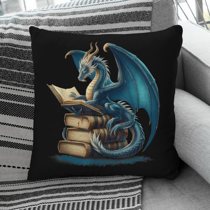 Book Lover Bookworm Reading Books Dragon Sci-Fi Character Pillowcase