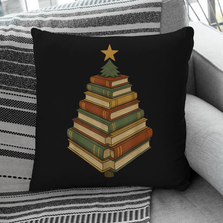 Book Lover Christmas Graphic For Librarians Pillowcase