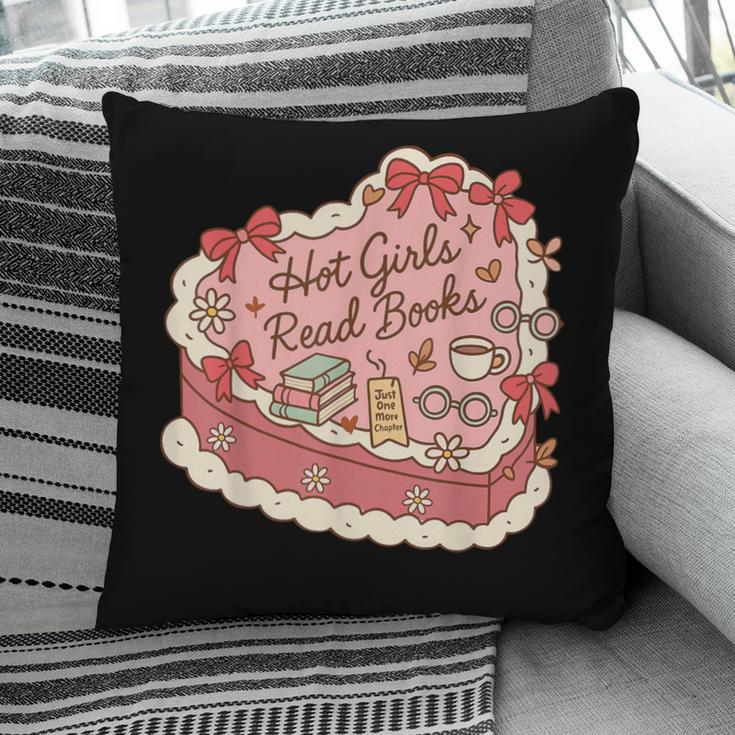Book Lover Hot Girls Read Books Tee Pillowcase