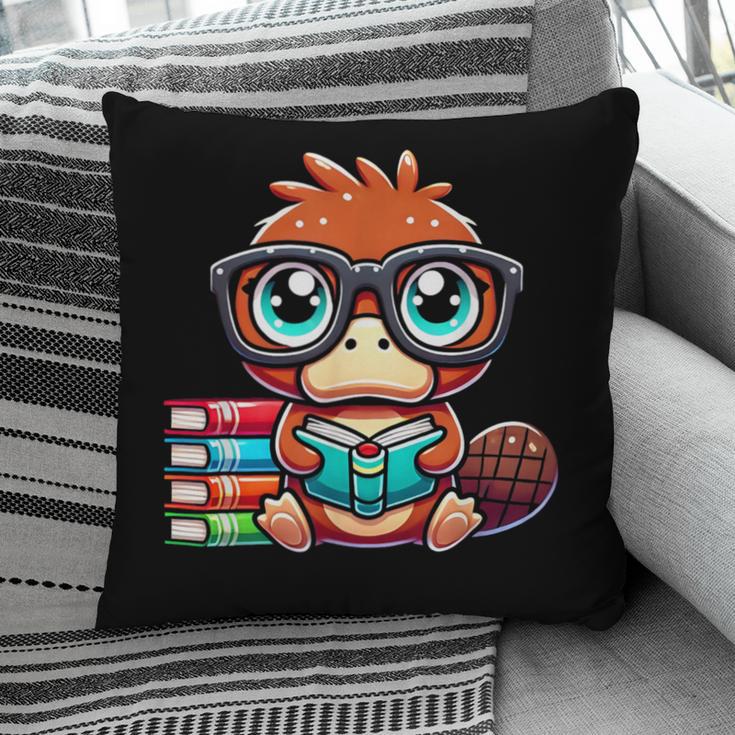 Book Lover Reading Platypus Pillowcase Book Lover Reading Platypus Pillowcase