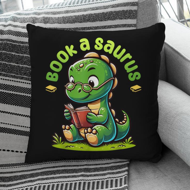 Book A Saurus Bookasaurus Dinosaur Book Girls Boys Toddler Pillowcase