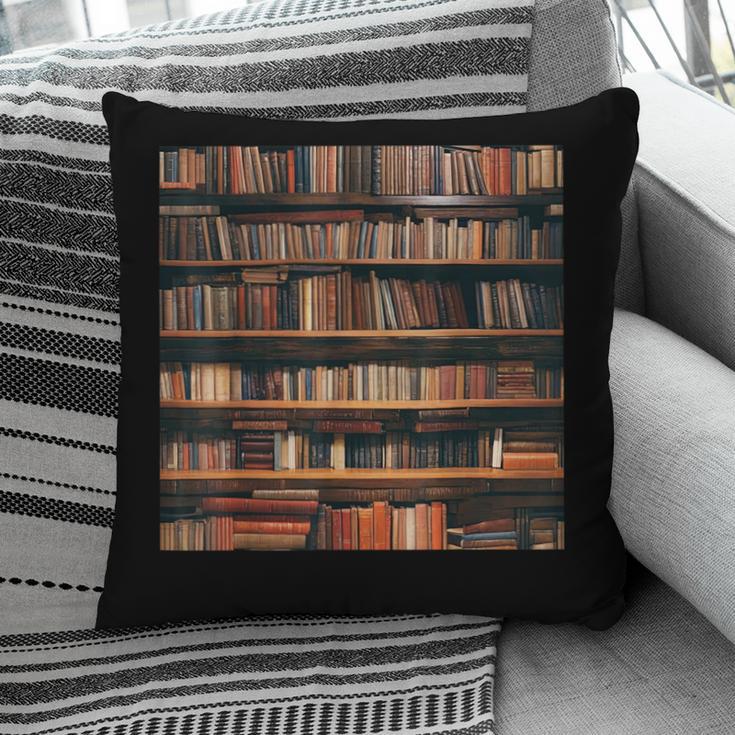 Book Book Shelves Library Pillowcase