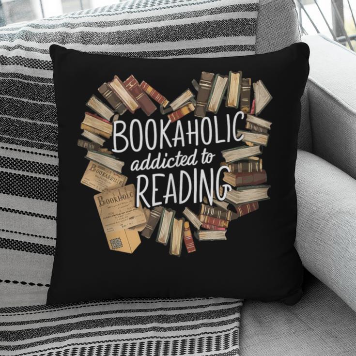 Bookaholic Addicted To Reading Book Lovers Literacy Pillowcase
