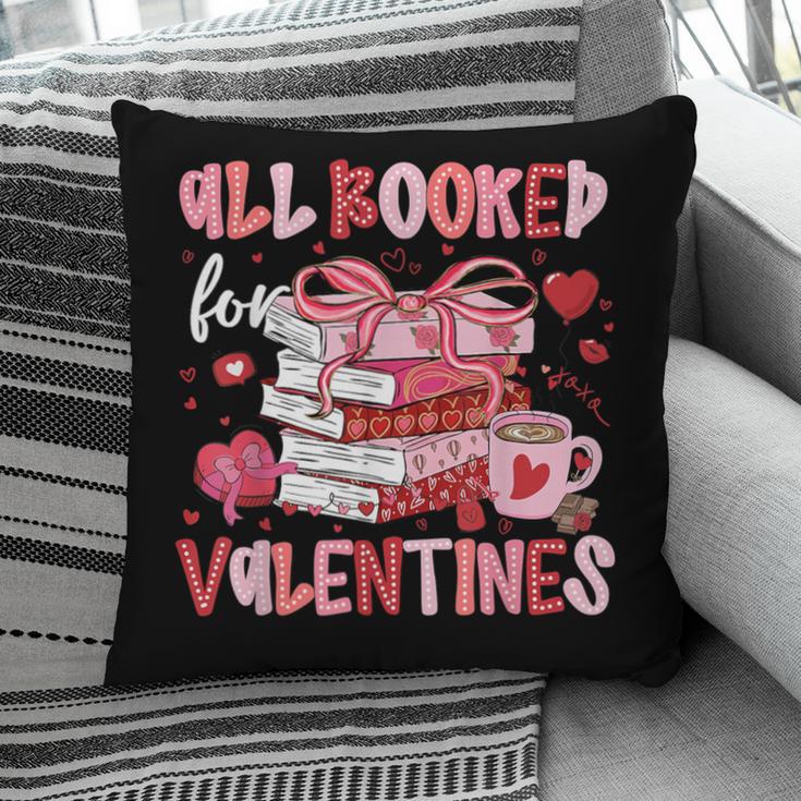 All Booked For Valentines Book Coffee Teacher Women Pillowcase