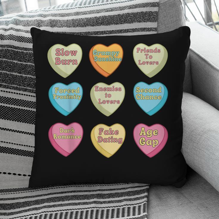 Bookish Romance Tropes Smut Reader Spicy Book Lover Pillowcase