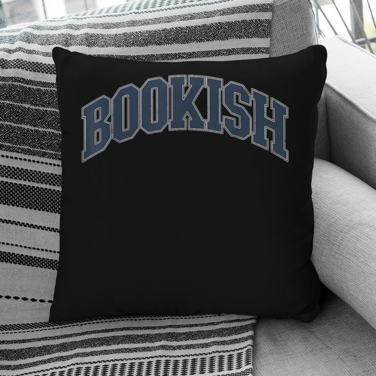 Bookish Vintage Varsity Style Book Lover Art Pillowcase