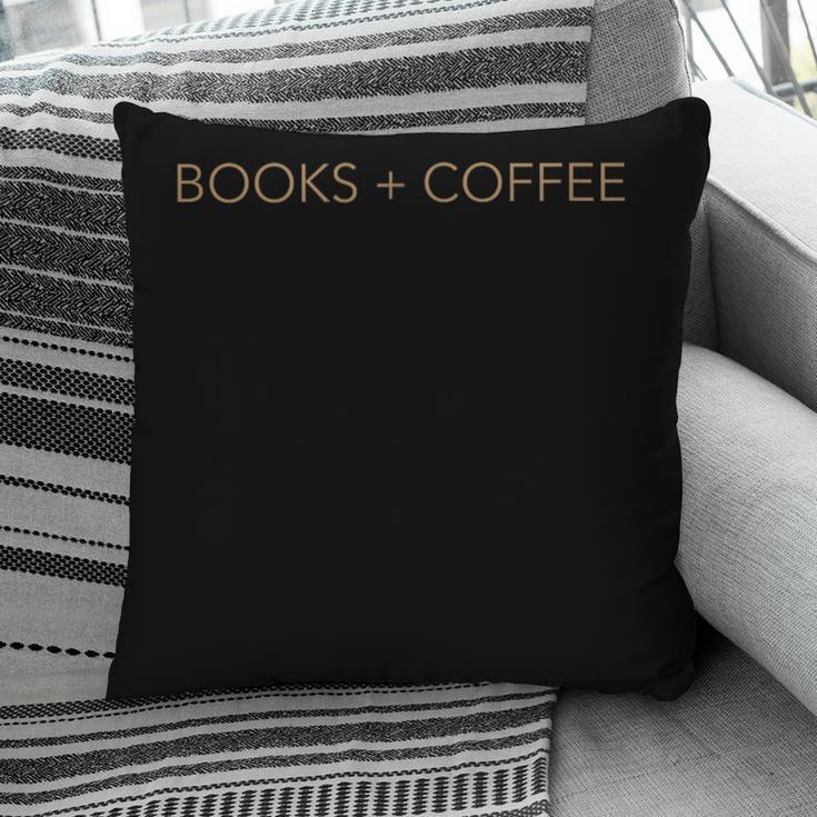 Books Coffee Pillowcase