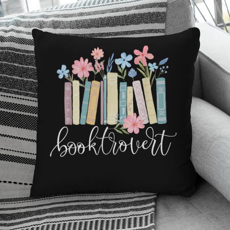 Booktrovert Book Lover Reading Bookworm Reader Pillowcase