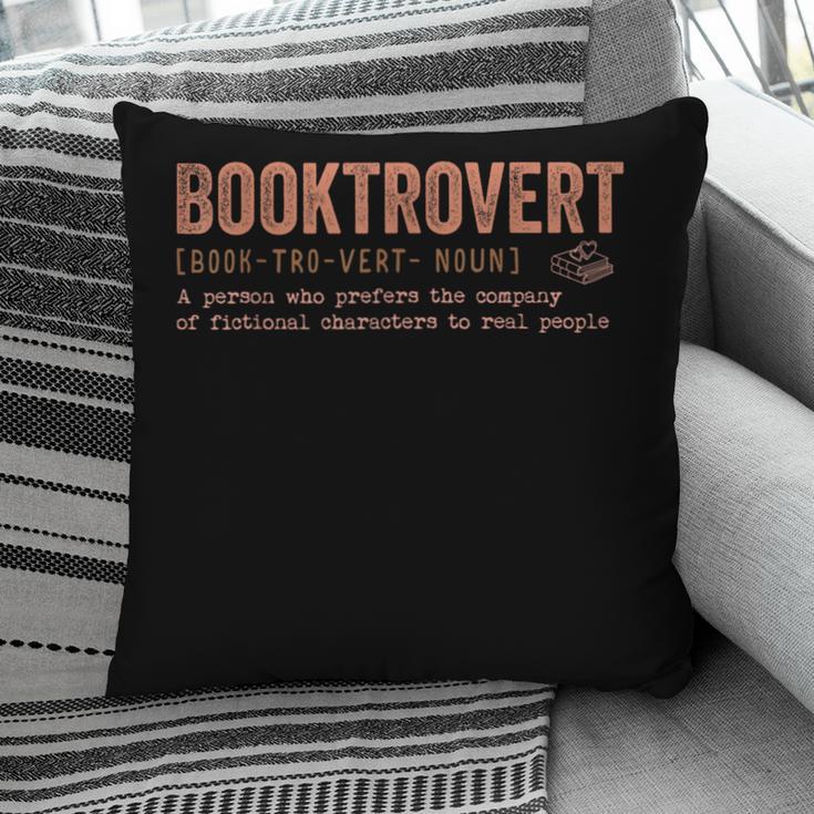 Booktrovert Definition Pillowcase
