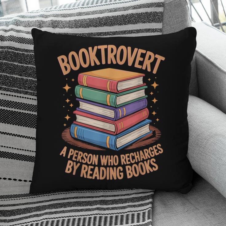 Booktrovert Literature Book Reading Books Reader Pillowcase