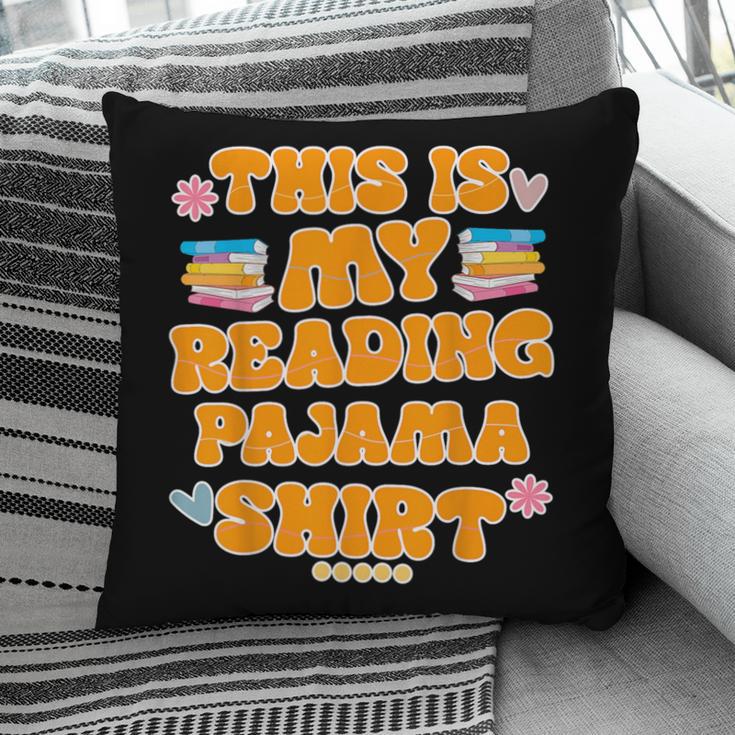Bookworm This Is My Reading Pajama Book And Pajama Pillowcase