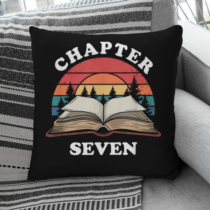 Chapter Seven Book Reading 7th Birthday 7 Year Old Pillowcase