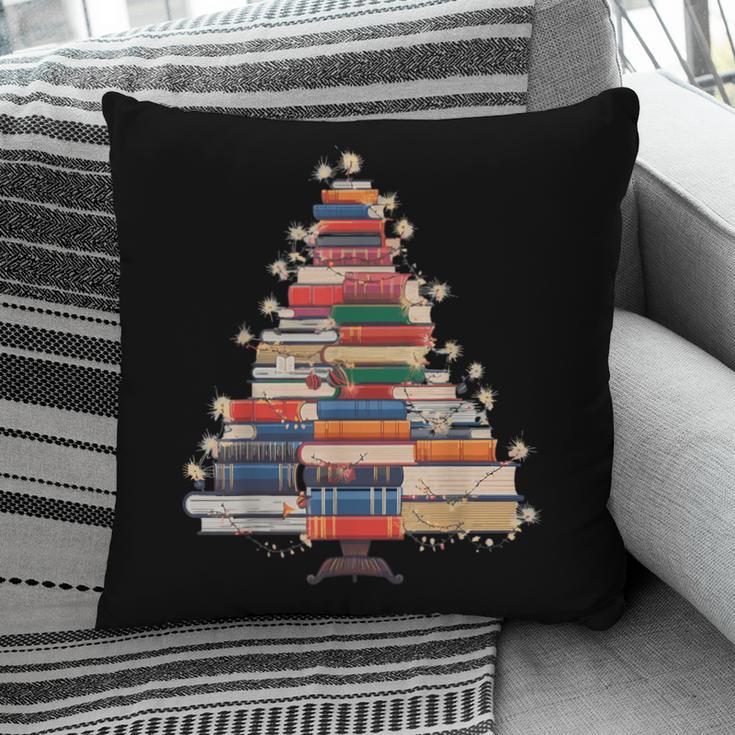 Christmas Tree Book Bookworm Pillowcase