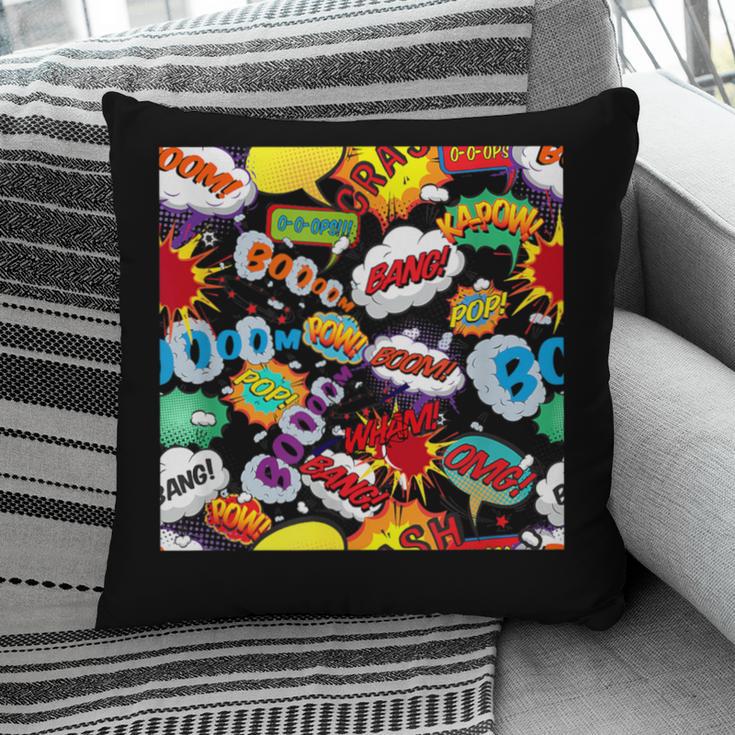 Comic Book Pop Art Modern Fun Pillowcase
