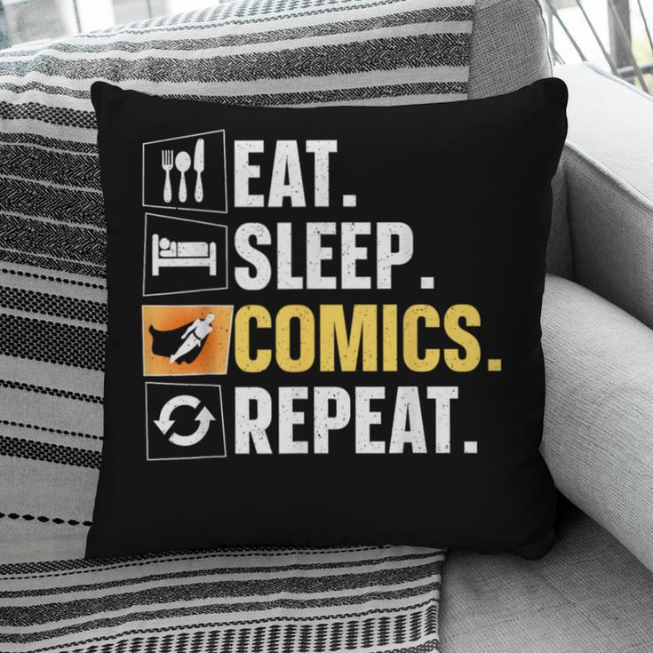 Comic Book Comic Stuff & Accessories -Adult Small Modern Letter Print Crew Collar Short Sleeve T-Shirt Pillowcase