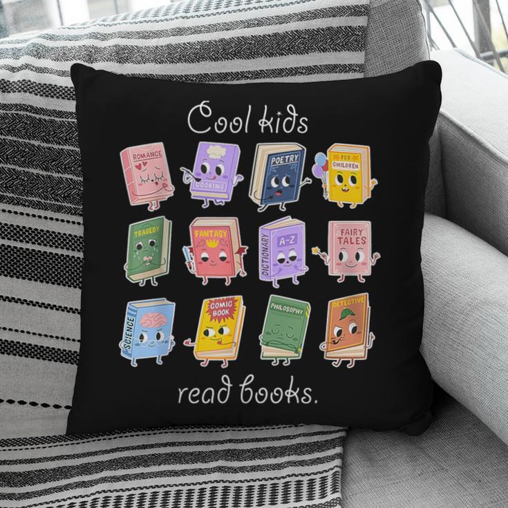 Cool Kids Read Books School Librarian Reading Teacher Pillowcase