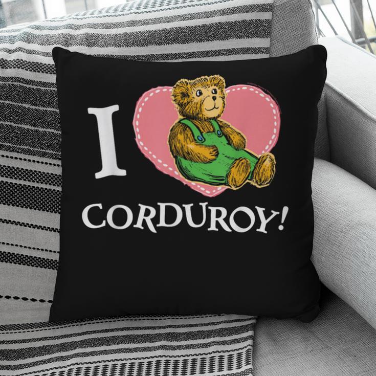 Corduroy I Heart Corduroy Teddy Bear Retro Children's Book Pillowcase