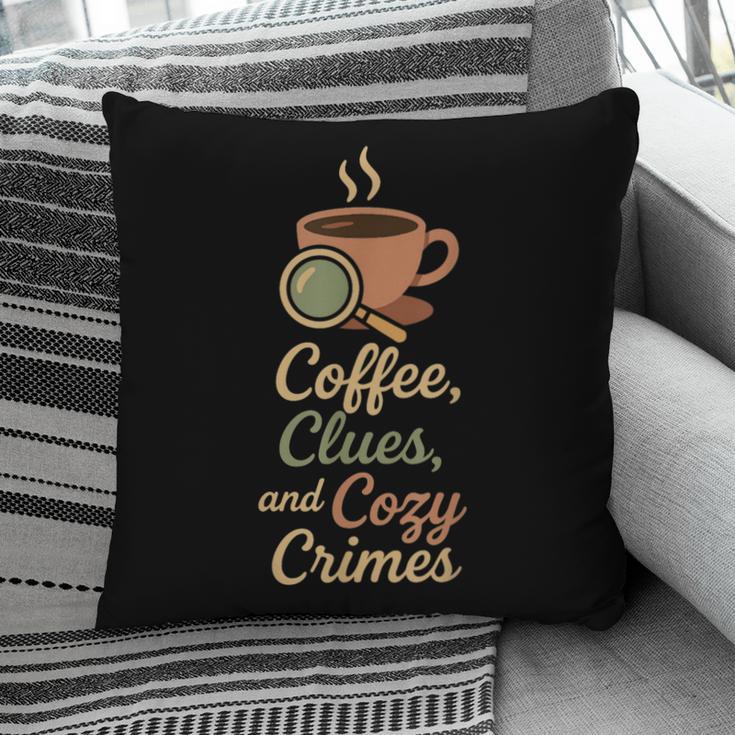 Cozy Crime Club Mystery Reader Bookish Sleuth Pillowcase