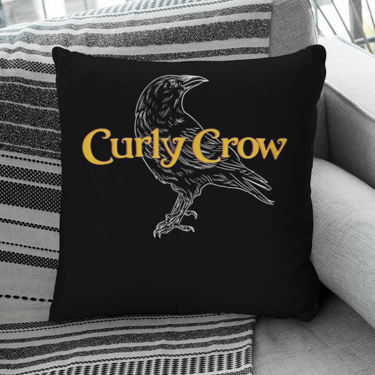 Curly Crow Art And Books Logo Pillowcase