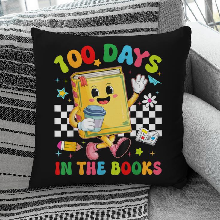 Cute 100 Days In The Books Groovy Boy Girl Teacher Pillowcase