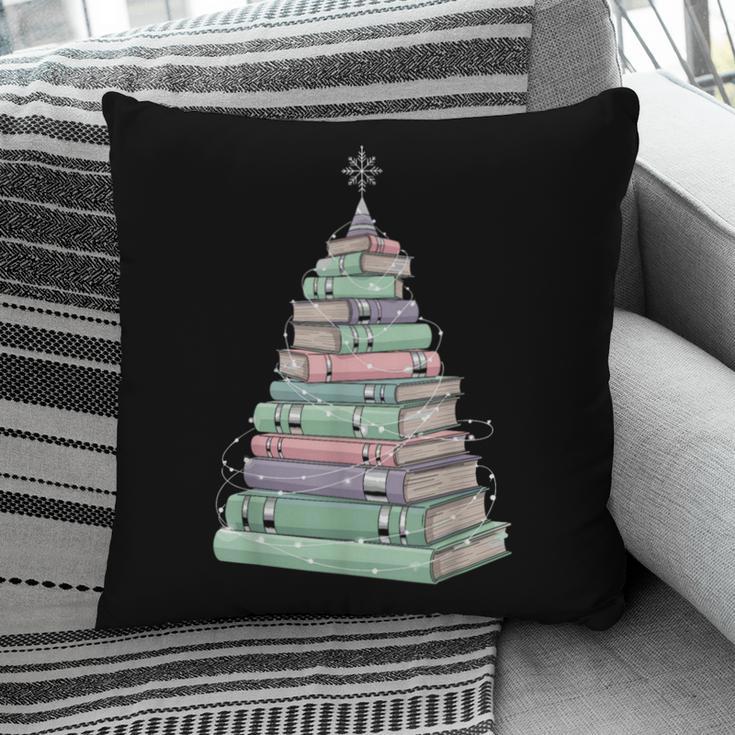 Cute Bookmas Christmas Book Tree Book Lover Teacher Pillowcase