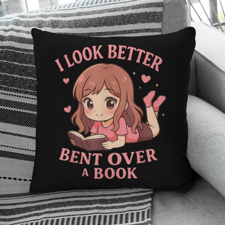 Cute Reading Outfit Book Lover Tee For Women Who Read Pillowcase