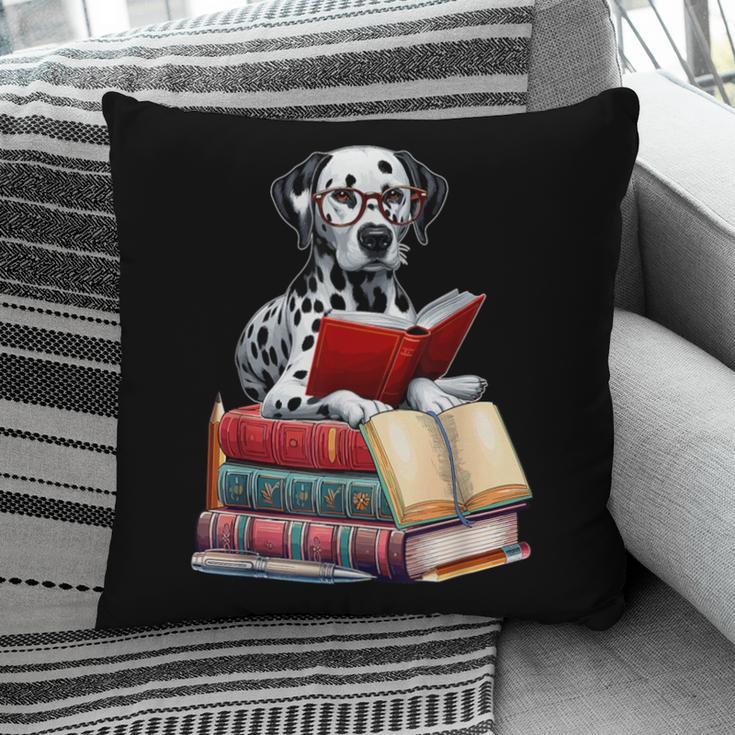 Dalmatian Reading Books Matching Bookworm Readers Librarian Pillowcase Dalmatian Reading Books Matching Bookworm Readers Librarian Pillowcase