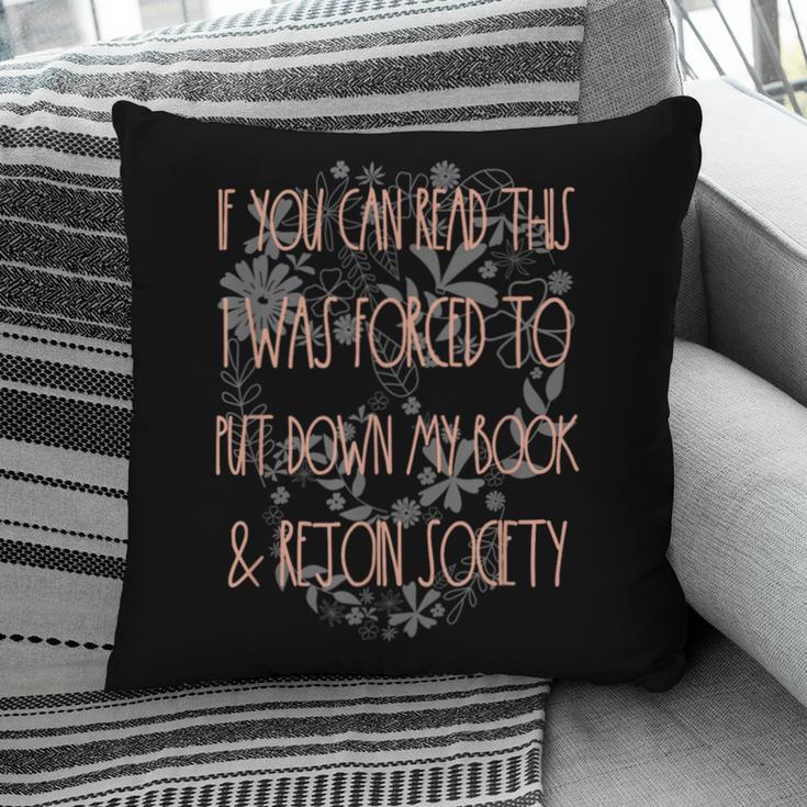 Dark Romance Put Down My Book Spicy Bookish Merch Romantasy Pillowcase