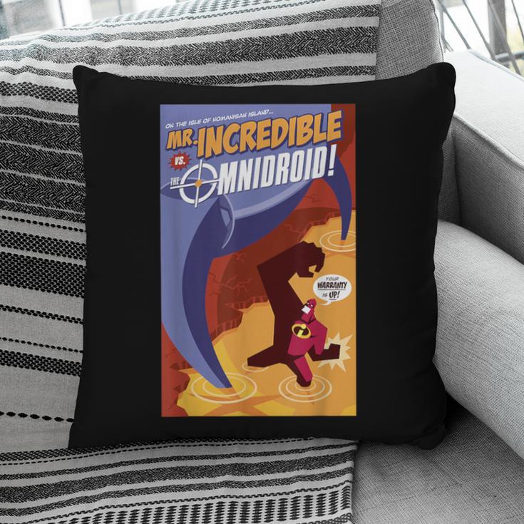 Disney Pixar The Incredibles Omnidroid Comic Book Cover Pillowcase