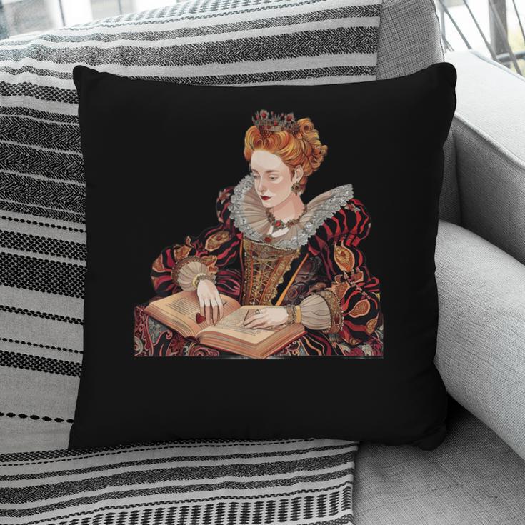 Elizabeth I Reading A Book Pillowcase