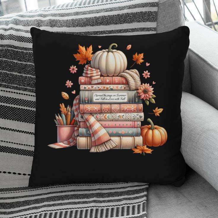 Fall Colors s I Love Fall s Books & Pumpkins Pillowcase