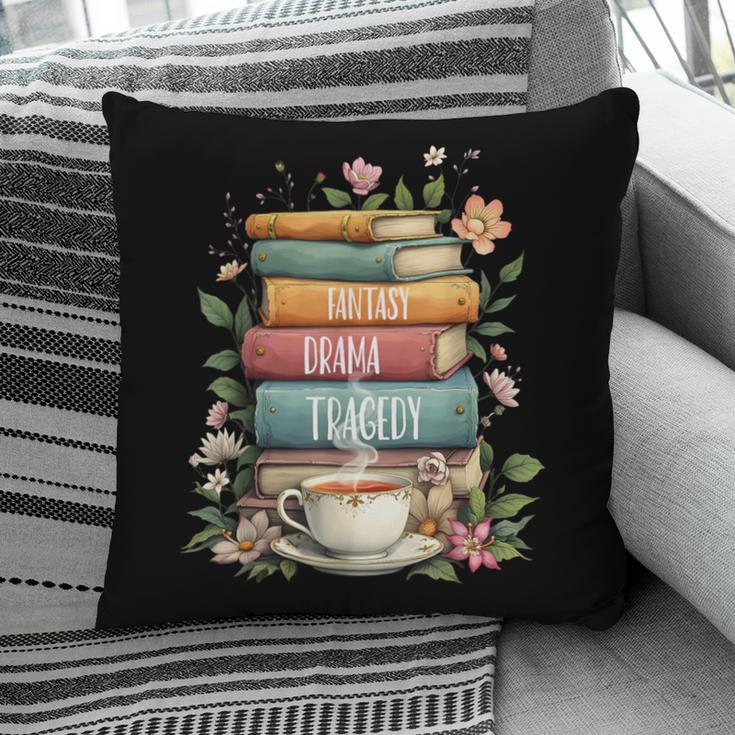Fantasy Drama Tragedy Book Lover Subtle Watercolor Pillowcase