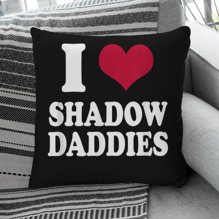 Fantasy Romantasy Book Lover I Love Heart Shadow Daddies Pillowcase