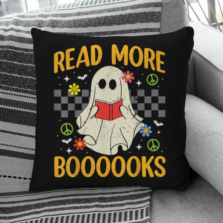 Ghost Reading Books Teacher Student Halloween Read More Book Pillowcase