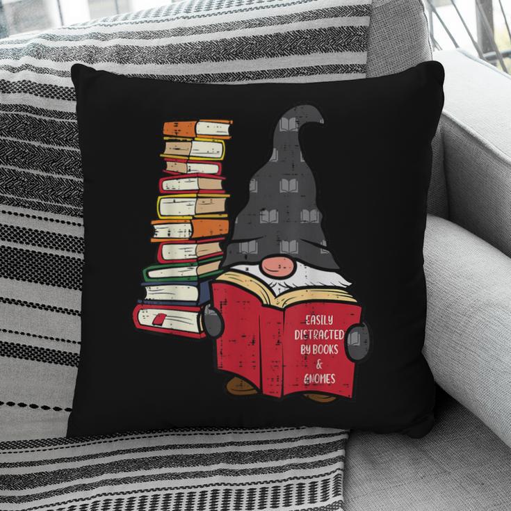 Gnome Read Reading Book Librarian Across America Women Kids Pillowcase