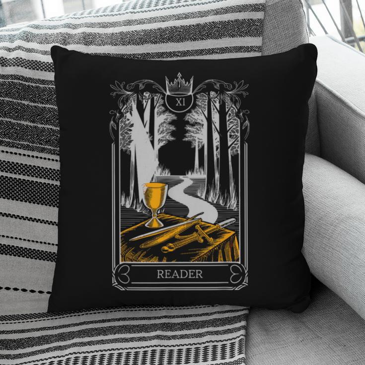 Gothic Book Lover Skeleton Pillowcase