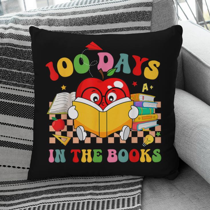 Groovy 100 Days In The Books Reading 100th Day Of School Pillowcase
