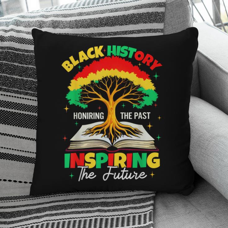 Honoring Past Inspiring Future History Month Book Tree Pillowcase