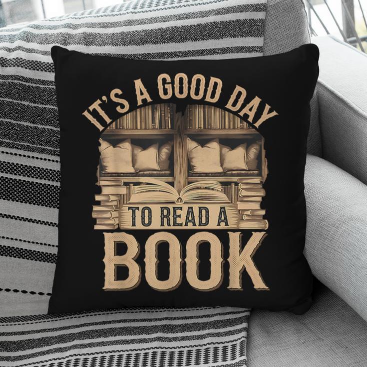 It’s a Good Day To Read a Book Lovers Library Reading Pillowcase