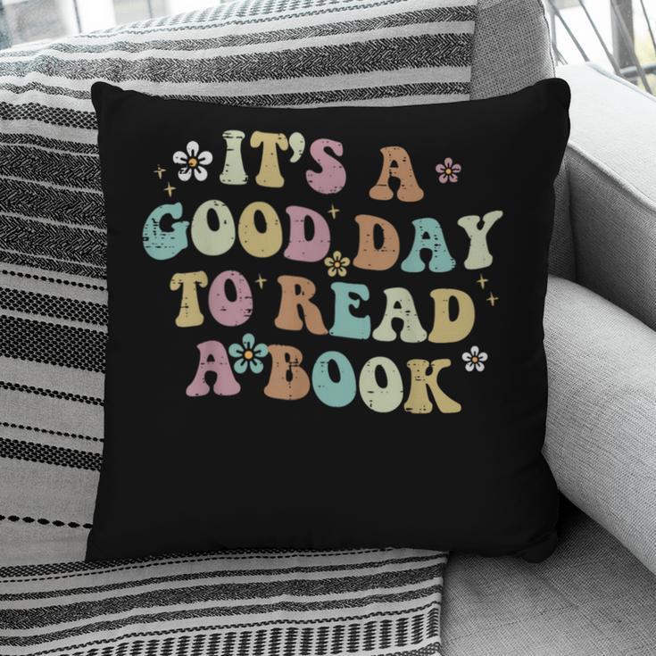 It's A Good Day To Read A Book Reading Librarian Teacher Kid Pillowcase