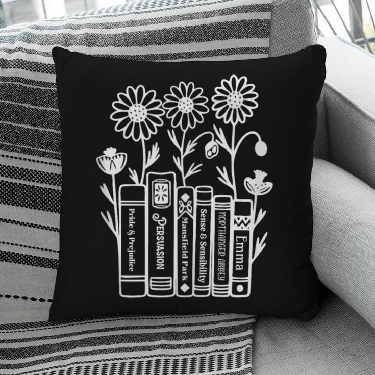 Jane Austen Books Pillowcase