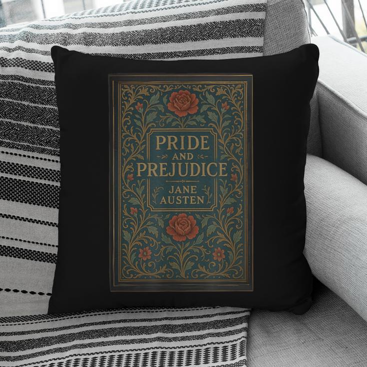 Jane Austen Pride And Prejudice Cover Mr Darcy Book Lovers Pillowcase
